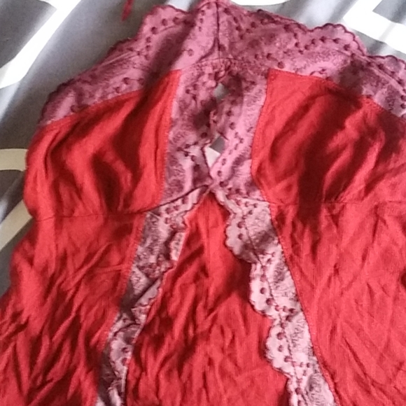 Free People Run the Heart Romper - Picture 4 of 7